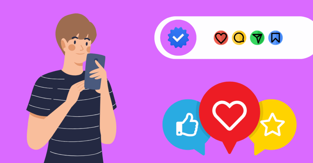 Grow on social media